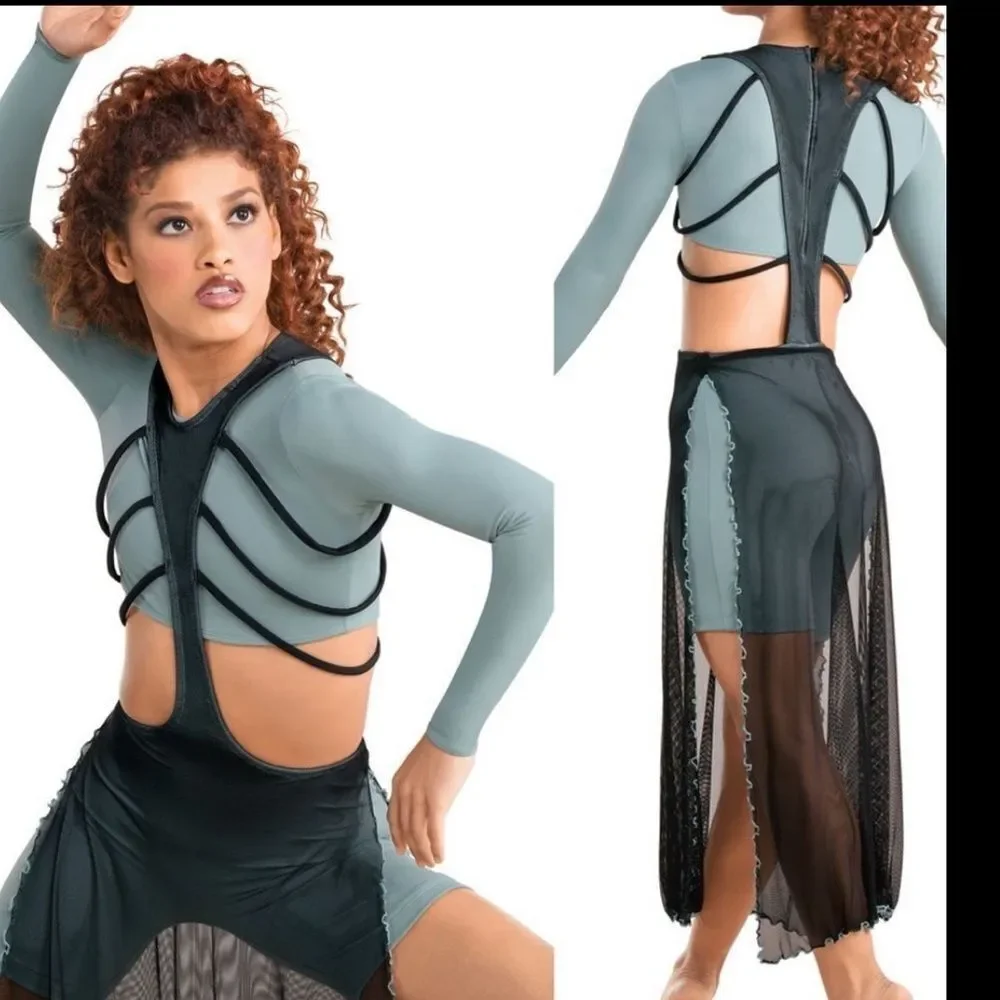 Tenth House 2 Die 4 Dance Leotard costume AUSPICIOUS TD24437 SA-Small adult